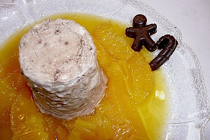 Lebkuchenparfait mit Gewürzorangen 23