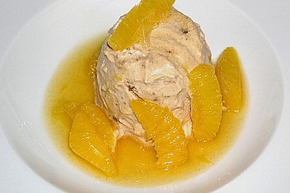Lebkuchenparfait mit Gewürzorangen 19