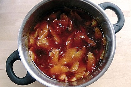 Lebkuchenparfait mit Gewürzorangen 45