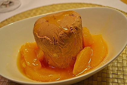 Lebkuchenparfait mit Gewürzorangen 40