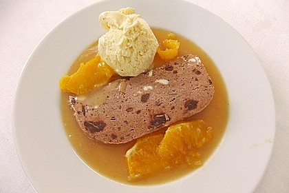 Lebkuchenparfait mit Gewürzorangen 14