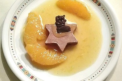 Lebkuchenparfait mit Gewürzorangen 6