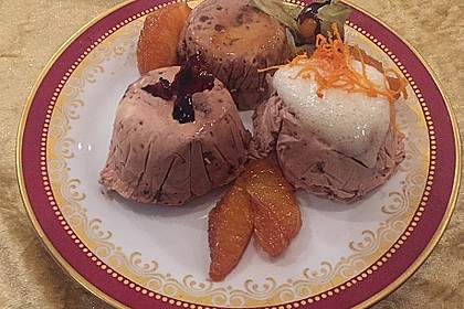 Lebkuchenparfait mit Gewürzorangen 16