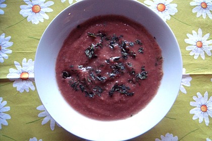 Pürierte Gemüsecremesuppe 3