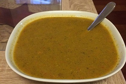 Pürierte Gemüsecremesuppe 2