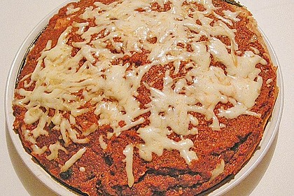 Pfannkuchen - Spinattorte mit Tomatensauce 2