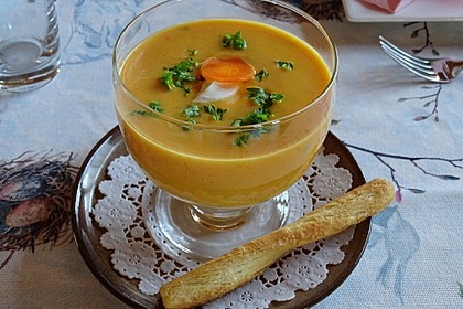 Feine Karottensuppe 7