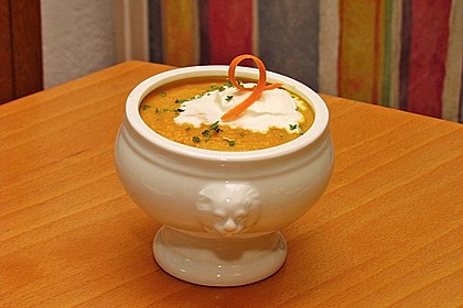 Feine Karottensuppe 1