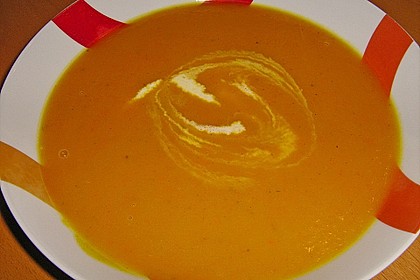 Kürbis - Möhren - Suppe 11