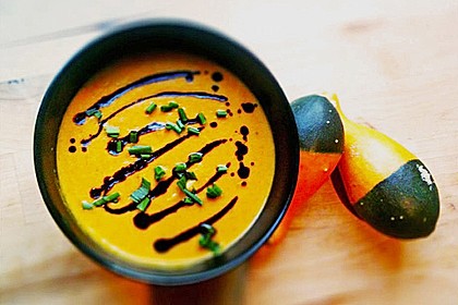 Kürbis - Möhren - Suppe