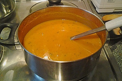 Kürbis - Möhren - Suppe 17