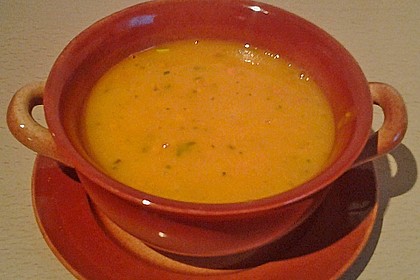 Kürbis - Möhren - Suppe 12