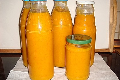 Kürbis - Möhren - Suppe 7