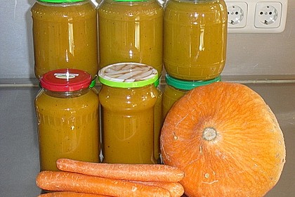 Kürbis - Möhren - Suppe 13