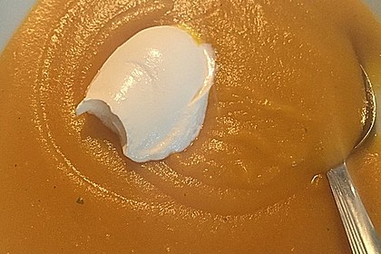Kürbis - Möhren - Suppe 4
