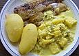Ananas - Curry Lachs