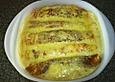 Pikante Pfannkuchenrollen