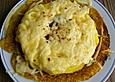 Gedeckter Maispfannenkuchen