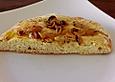 Toskanisches Fladenbrot mit Weintrauben