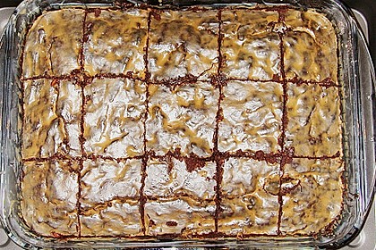 Maple Glazed Walnut Brownies 9