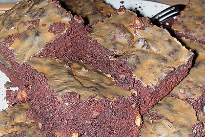 Maple Glazed Walnut Brownies 6