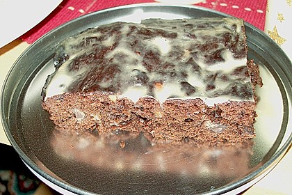 Maple Glazed Walnut Brownies 4
