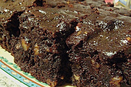 Maple Glazed Walnut Brownies 3