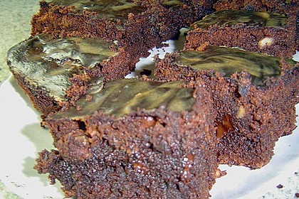 Maple Glazed Walnut Brownies 7