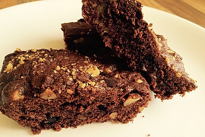 Maple Glazed Walnut Brownies 2