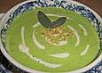 Erbsencremesuppe