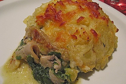 Fisch-Spinat Auflauf 3