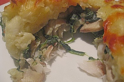 Fisch-Spinat Auflauf 5