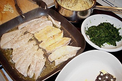 Fisch-Spinat Auflauf 7
