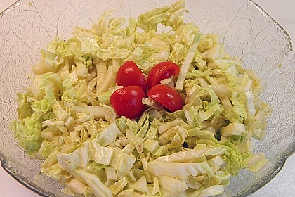 Scharfer Chinakohlsalat