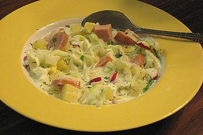 Kalte Sommergem&uuml;se - Suppe 1