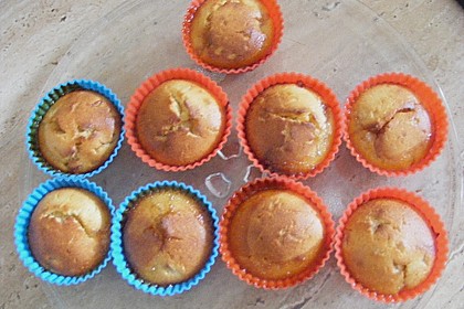 Bananen - Honig - Muffins 8