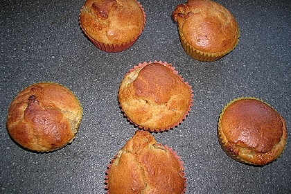 Bananen - Honig - Muffins 3