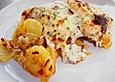 Bratkartoffelauflauf mit Schnitzel