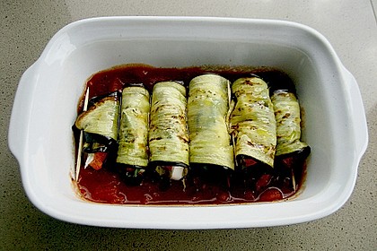 Auberginenröllchen 12