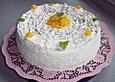 Quark - Mohn - Mango - Torte