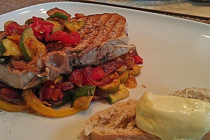 Mediterranes Thunfischsteak 6