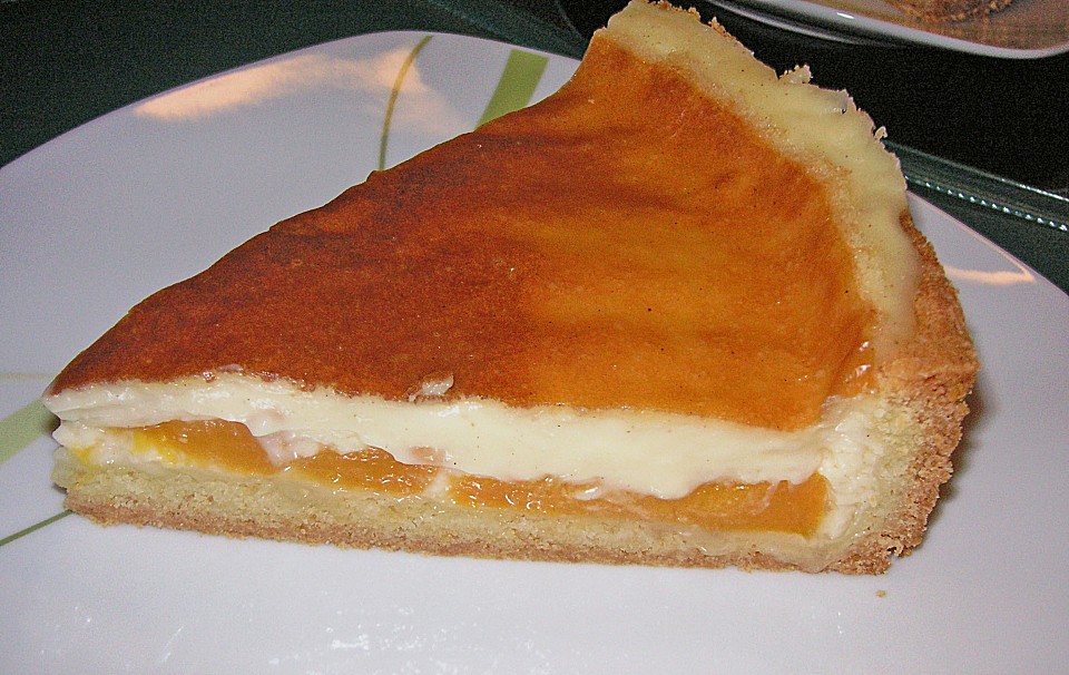 Pfirsich - Pudding - Kuchen (Rezept mit Bild) von bloody_squirrel ...