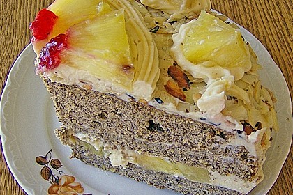Ananas Buttercreme Torte