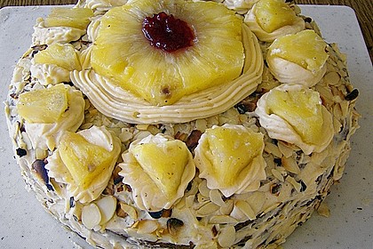 Ananas Buttercreme Torte 1