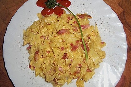 Bayerische Schinkennudeln