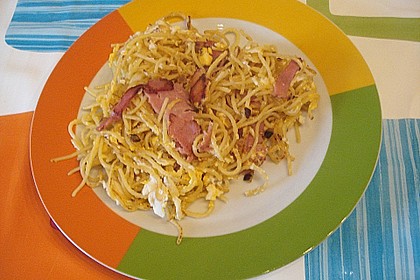 Bayerische Schinkennudeln 21