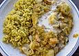 Currylinsen mit Frutti di Mare