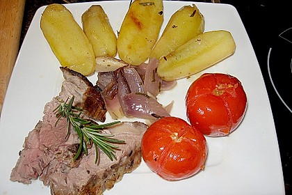 Mediterraner Lammr&uuml;cken