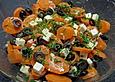 M&ouml;hrensalat mit Schafk&auml;se
