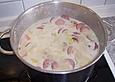 Cabanossi - K&auml;se - Suppe